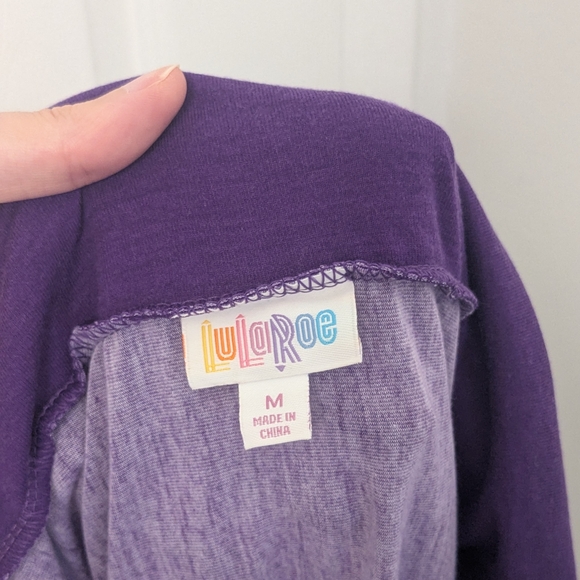 LuLaRoe Purple Maxi Skirt - Picture 3 of 3